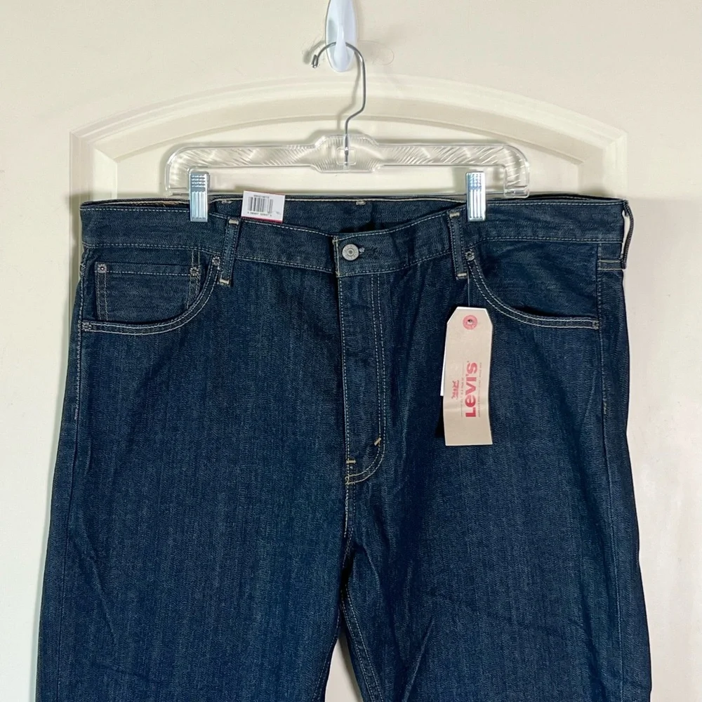 Levi's 527 Slim Bootcut Men's Jeans 42x32 Dark Wash Blue NWT Cowboy Western